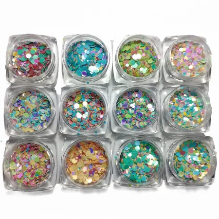 Confeti Metalico Pastel 12pz -Decoración