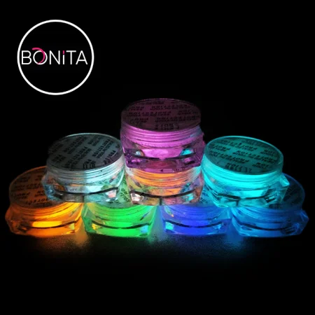 Pigmento Glow Transparente Bonita -Polvos decoradores