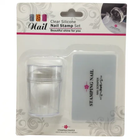 Sello Estampador Grande Para Uñas Acrilicas -Placas y Sellos