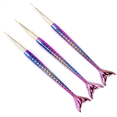 Kit Pincel Liner Cola de Sirena -Pinceles