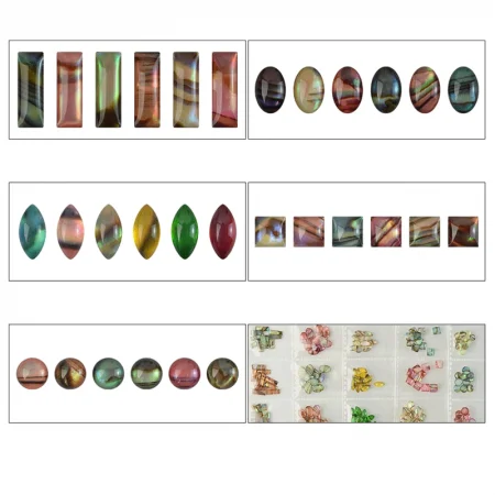 Decoración natural de conchitas para Uñas -Decoración