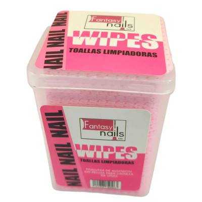 Toallitas Wipes de Fantasy Nails - Para una limpieza efectiva de uñas