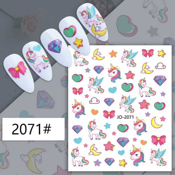 Stickers de Unicornio: Magia y Fantasía para tus Uñas
