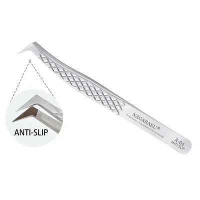 "Pinzas Profesionales Nagaraku para Extensión de Pestañas - Precisión Dorada"