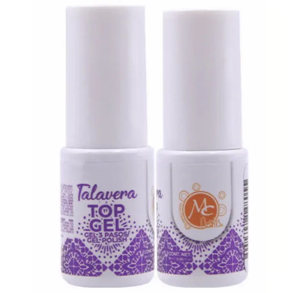Top Gel Talavera MC Nails – Gel Semi Permanente de 3 Pasos (9 ml) | Cosmetic-Nails.com
