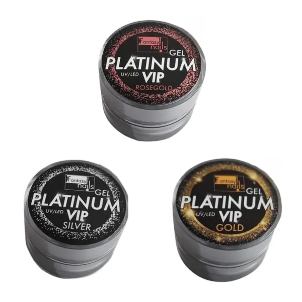 Gel Platinum VIP Fantasy Nails - Crea Uñas de Gel con un Toque de Lujo | Cosmetic-Nails.com